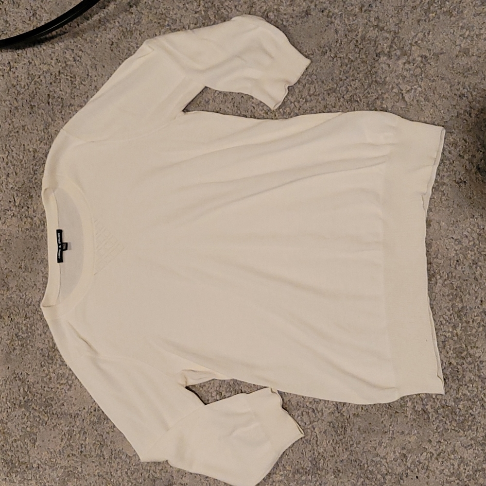 White Knit Sweater